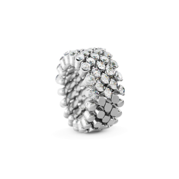         Weißgold, Ringe, Serafino Consoli Brevetto Multi-Size Ring