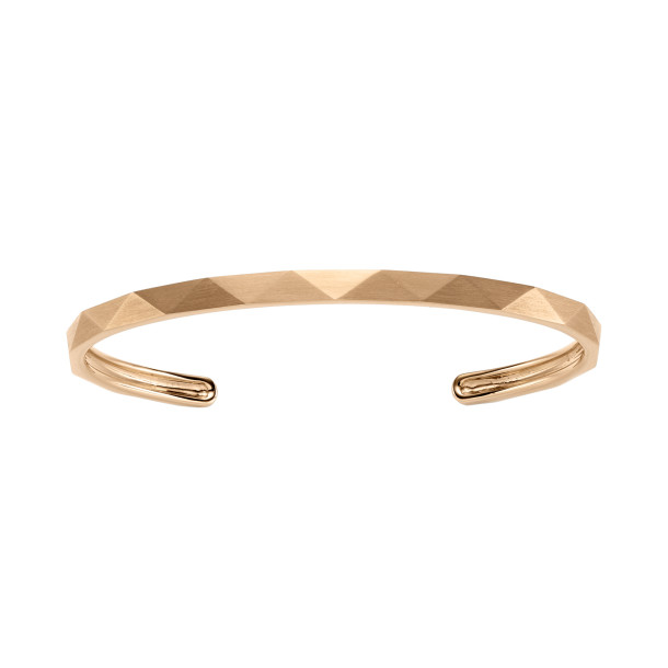         Roségold, Armschmuck, Leo Wittwer Love Icon Armreif