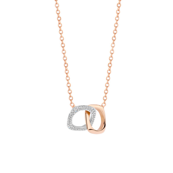        Roségold, Halsschmuck, Bigli Elements Halskette