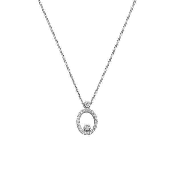         Weißgold, Halsschmuck, Leo Wittwer Panta rhei® Collier