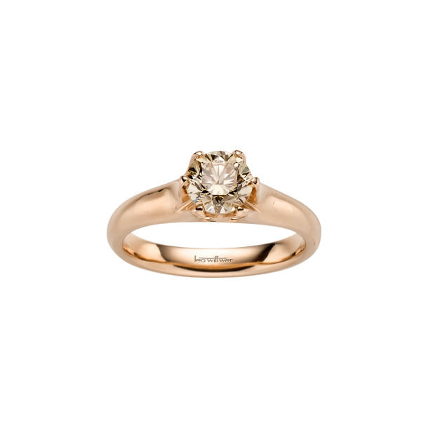         Roségold, Ringe, Leo Wittwer Candlelight Solitaire Ring