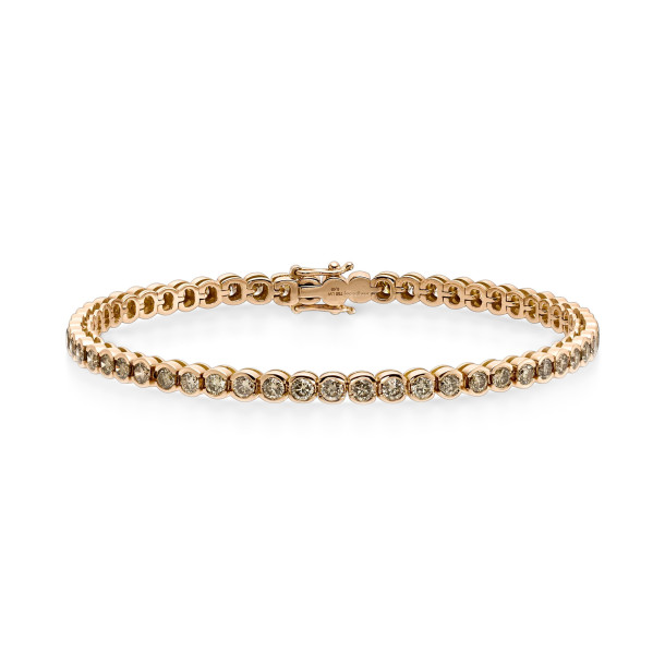         Roségold, Armschmuck, Leo Wittwer Men Tennisarmband