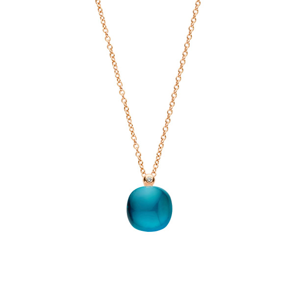         Roségold, Halsschmuck, Bigli Mini Sweety Anhänger mit Kette
