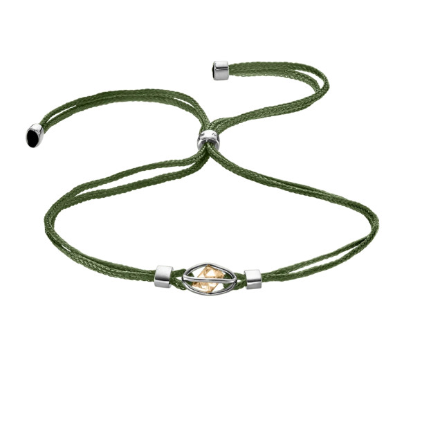         Weißgold, Armschmuck, Leo Wittwer Rough Cut® Mini Armband
