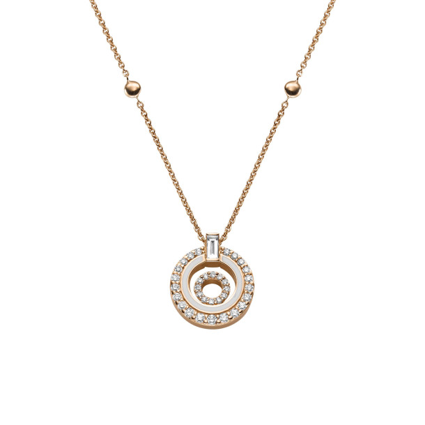        Roségold, Halsschmuck, Leo Wittwer Panta rhei® Collier