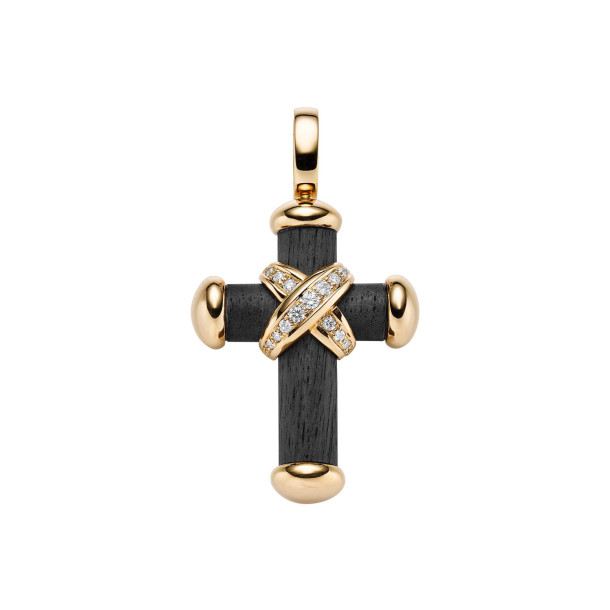         Roségold, Halsschmuck, Leo Wittwer Crosses Leo Wittwer Kreuz