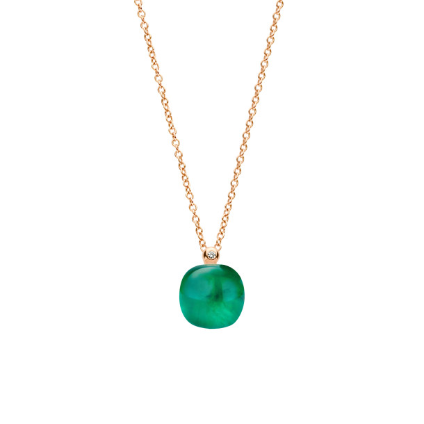        Roségold, Halsschmuck, Bigli Mini Sweety Anhänger mit Kette
