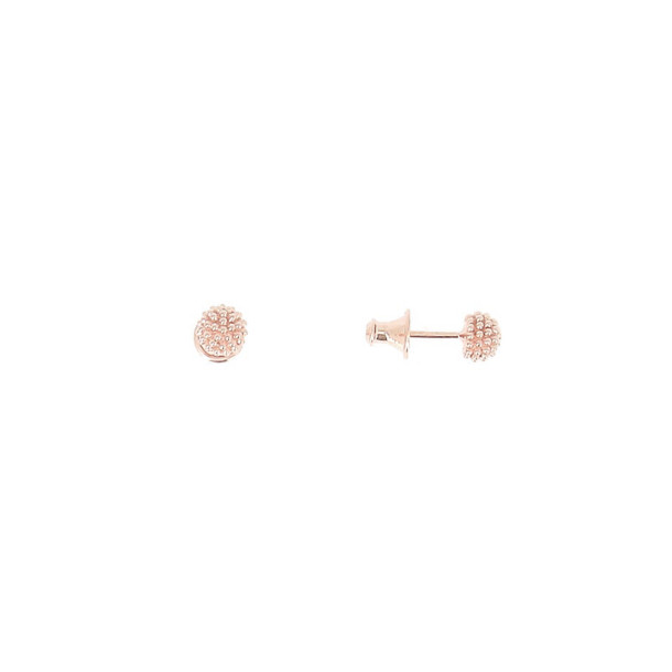         Silber rot/rosé-vergoldet, Ohrringe, Pesavento Pixel Ohrstecker
