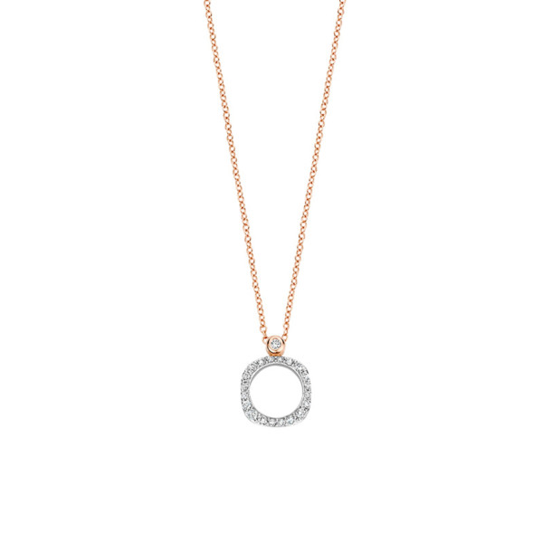         Roségold, Halsschmuck, Bigli Elements Anhänger mit Kette