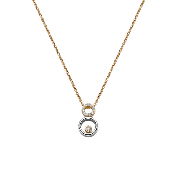         Roségold, Halsschmuck, Leo Wittwer Panta rhei® Collier