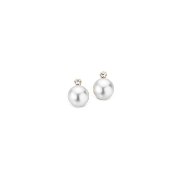         Gelbgold, Ohrringe, Gellner H2O Ohrstecker