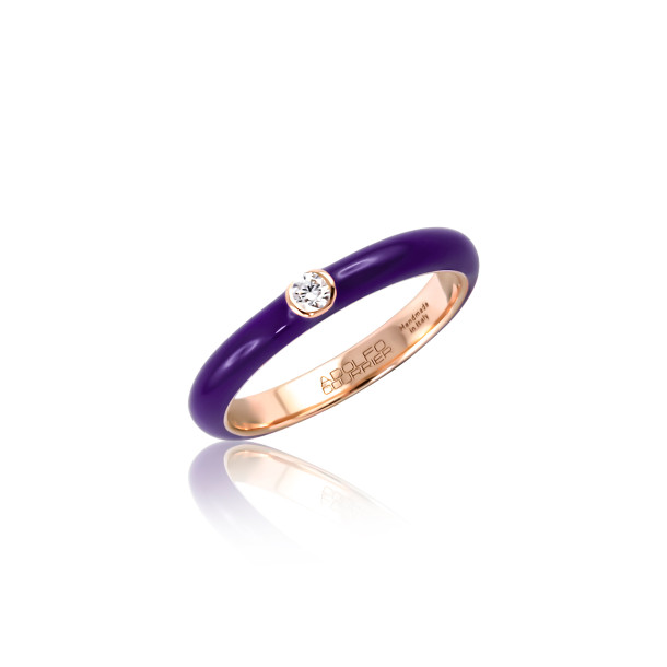         Weißgold, Ringe, Adolfo Courrier Viola Ring