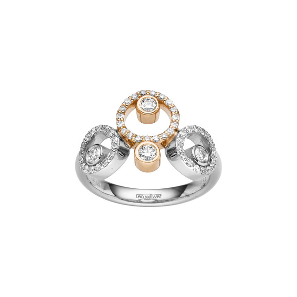         Weißgold, Ringe, Leo Wittwer Panta rhei® Ring