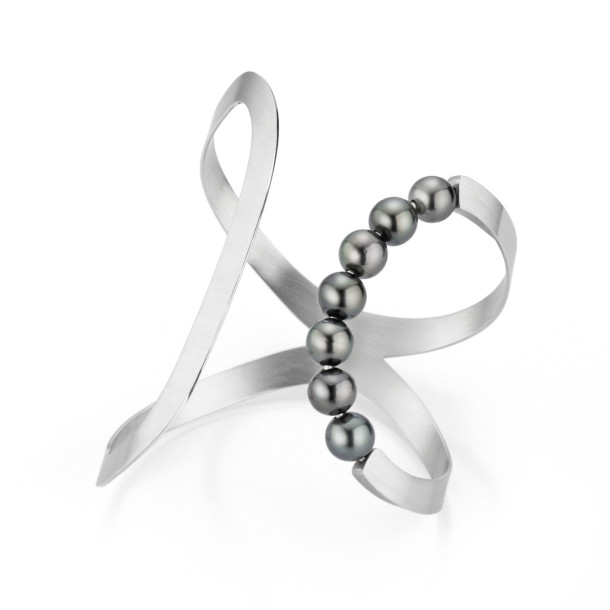        Platin, Armschmuck, Gellner Casha Armreif