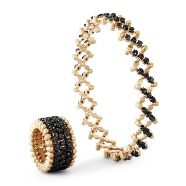         Roségold, Ringe, Serafino Consoli Serafino Multi-Size Ring und Armreif