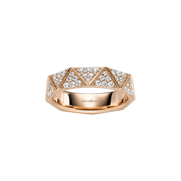         Roségold, Ringe, Leo Wittwer Love Icon Ring