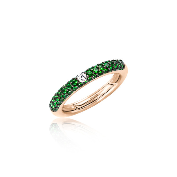         Roségold, Ringe, Adolfo Courrier Bosco Ring
