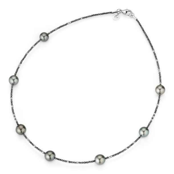         Weißgold, Halsschmuck, Gellner Castaway Collier