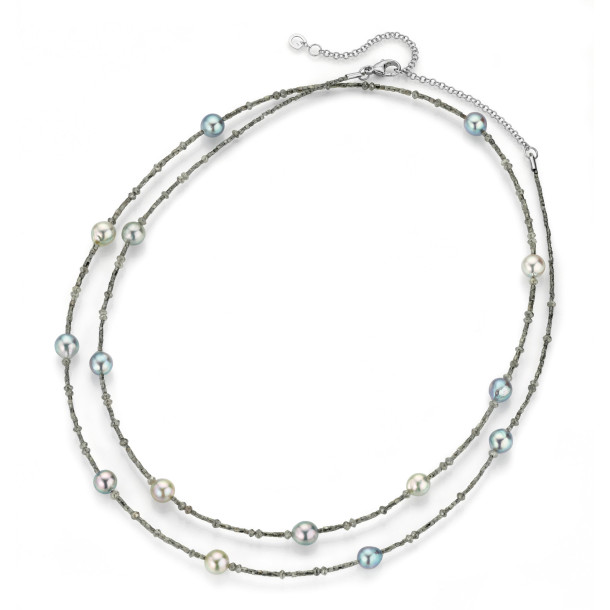         Weißgold, Halsschmuck, Gellner Castaway Collier