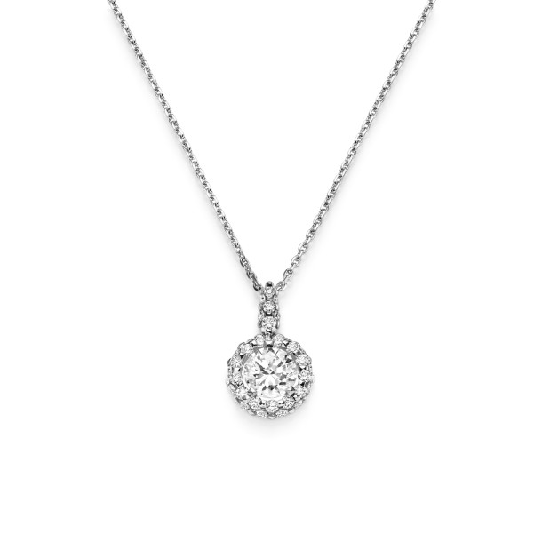         Weißgold, Halsschmuck, Leo Wittwer The Ultimate Anhänger mit Halskette