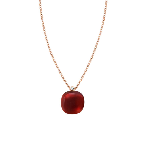         Roségold, Halsschmuck, Bigli Mini Sweety Anhänger mit Kette