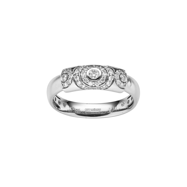         Weißgold, Ringe, Leo Wittwer Panta rhei® Ring