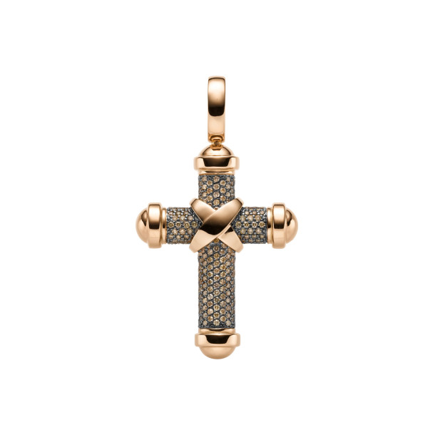         Roségold, Halsschmuck, Leo Wittwer Crosses Leo Wittwer Kreuz