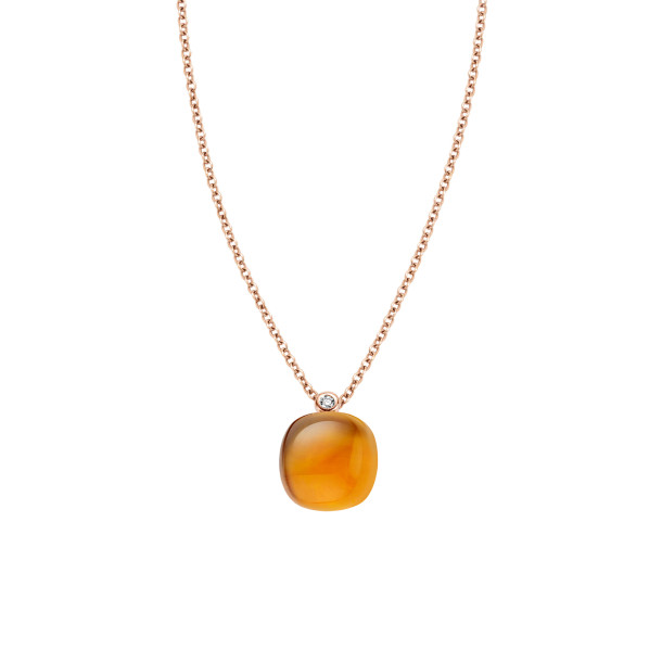         Roségold, Halsschmuck, Bigli Mini Sweety Anhänger mit Kette