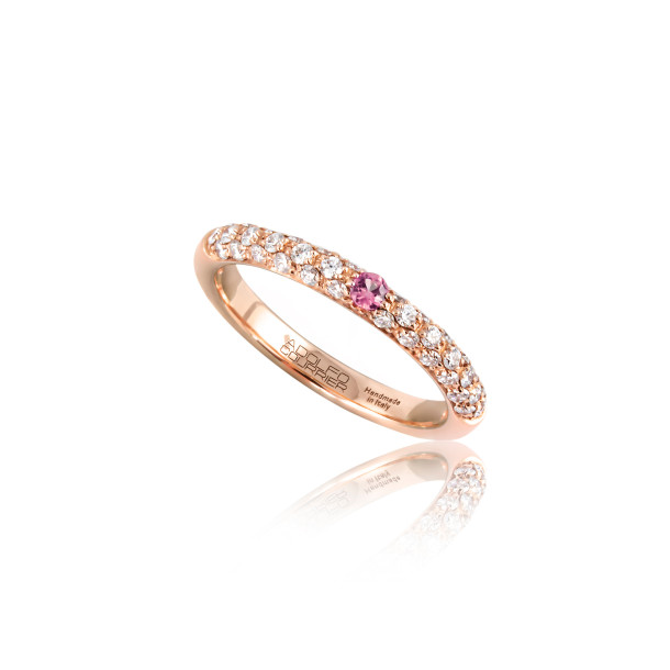         Roségold, Ringe, Adolfo Courrier Confetto Ring 