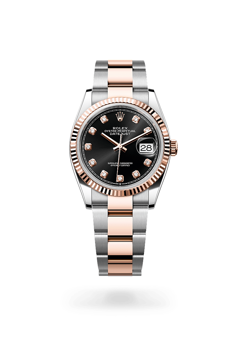Rolex Datejust 36 M126231-0020 Herrenuhr - Oyster, 36 mm, Edelstahl Oystersteel und Everose-Gold
