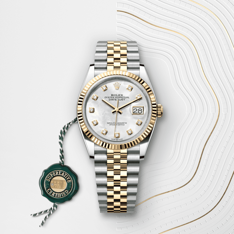 Rolex Datejust 36 126233 Herrenuhr Bild 4