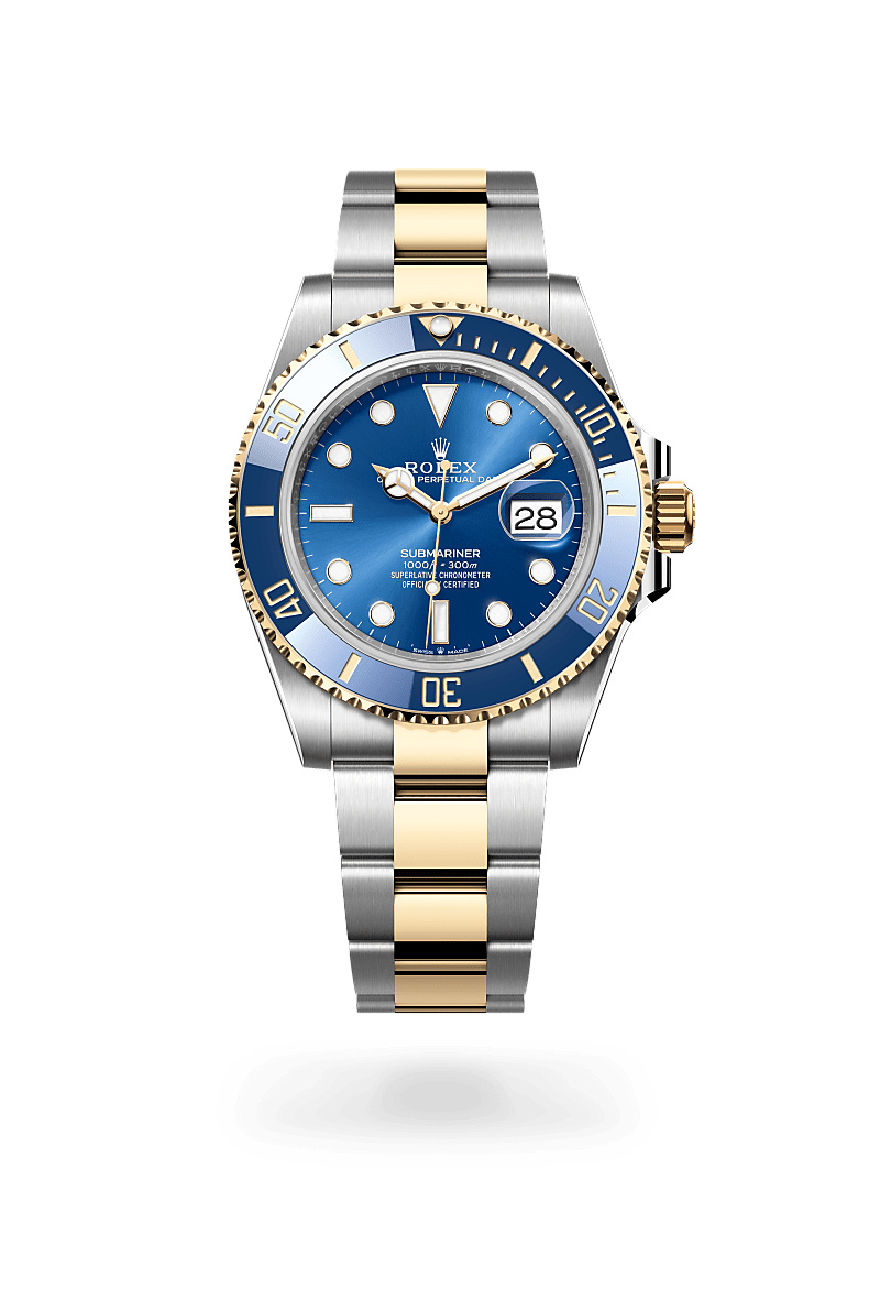 Rolex Submariner Date M126613LB-0002 Herrenuhr - Oyster, 41 mm, Edelstahl Oystersteel und Gelbgold