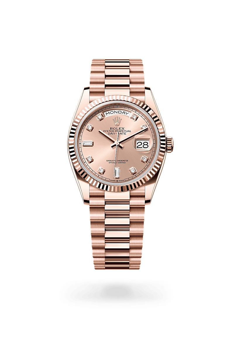 Rolex Day-Date 36 M128235-0009 Herrenuhr - Oyster, 36 mm, Everose-Gold