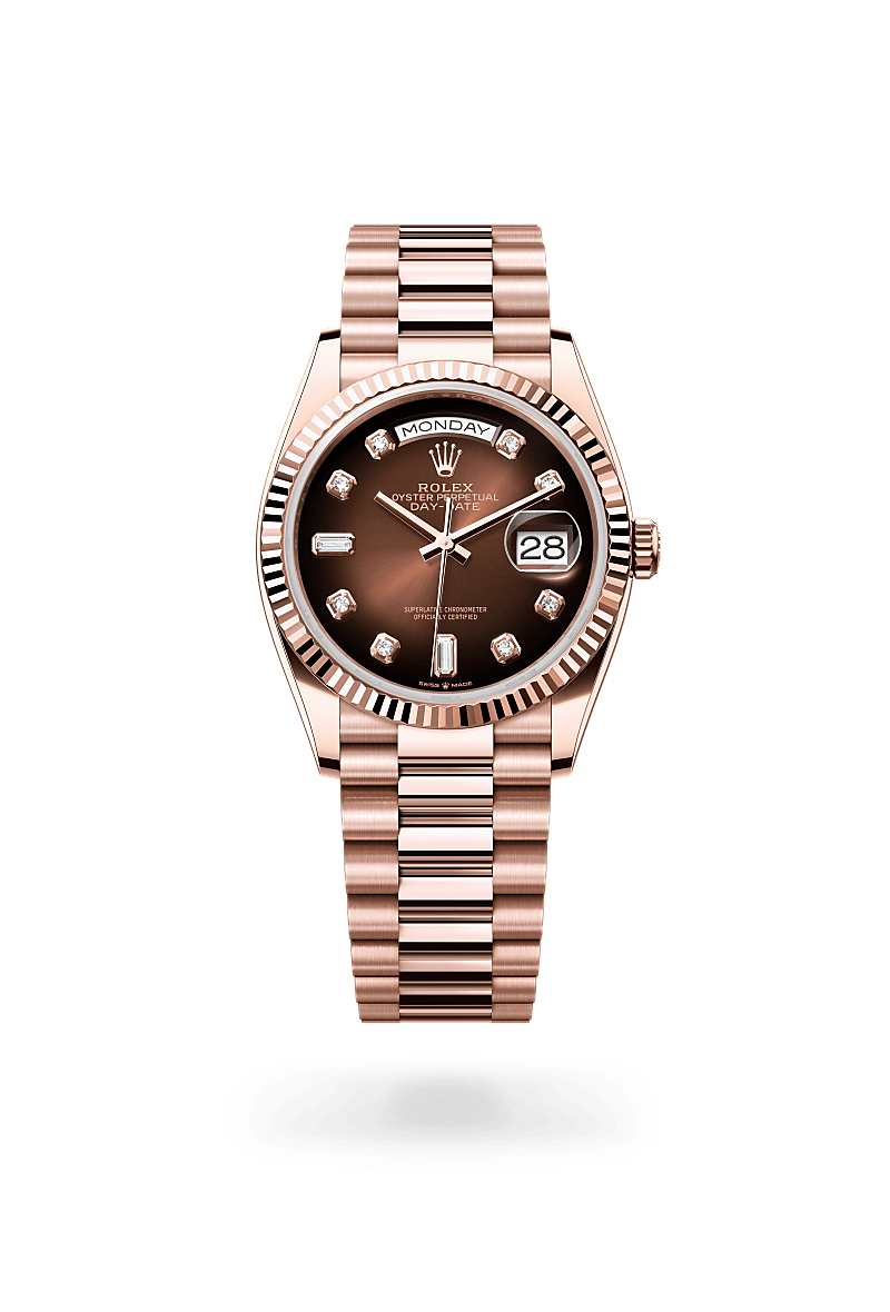 Rolex Day-Date 36 M128235-0037 Herrenuhr / Damenuhr - Oyster, 36 mm, Everose-Gold