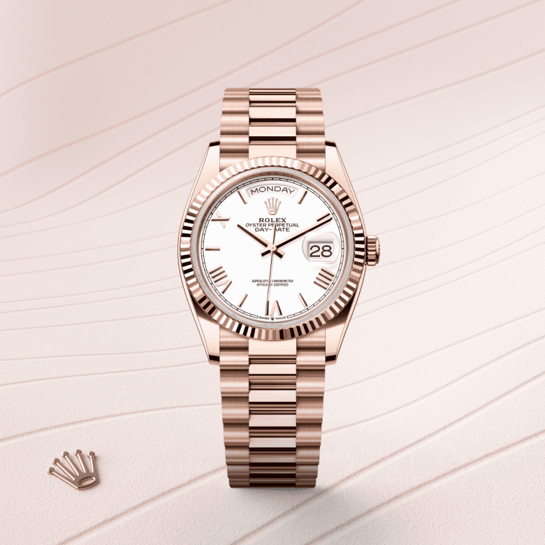 Rolex Day-Date 36 128235 Herrenuhr / Damenuhr Bild 2