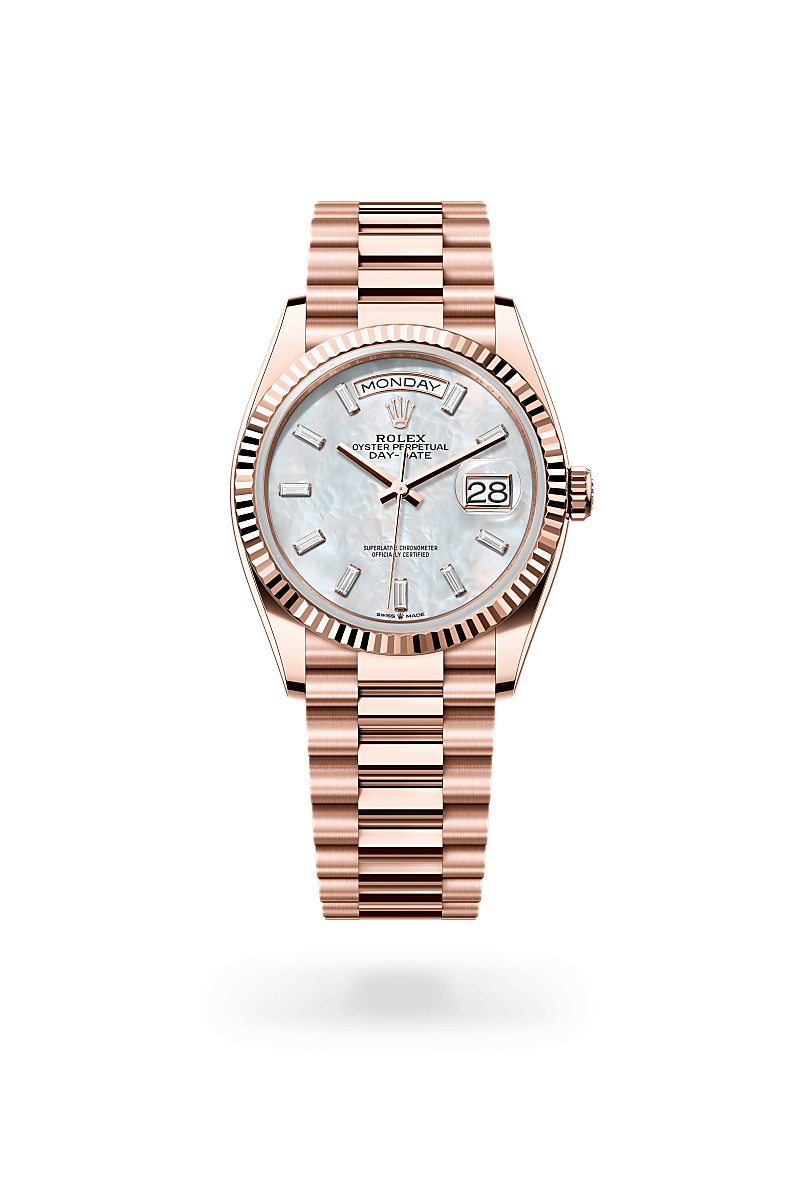 Rolex Day-Date 36 M128235-0078 Herrenuhr / Damenuhr - Oyster, 36 mm, Everose-Gold