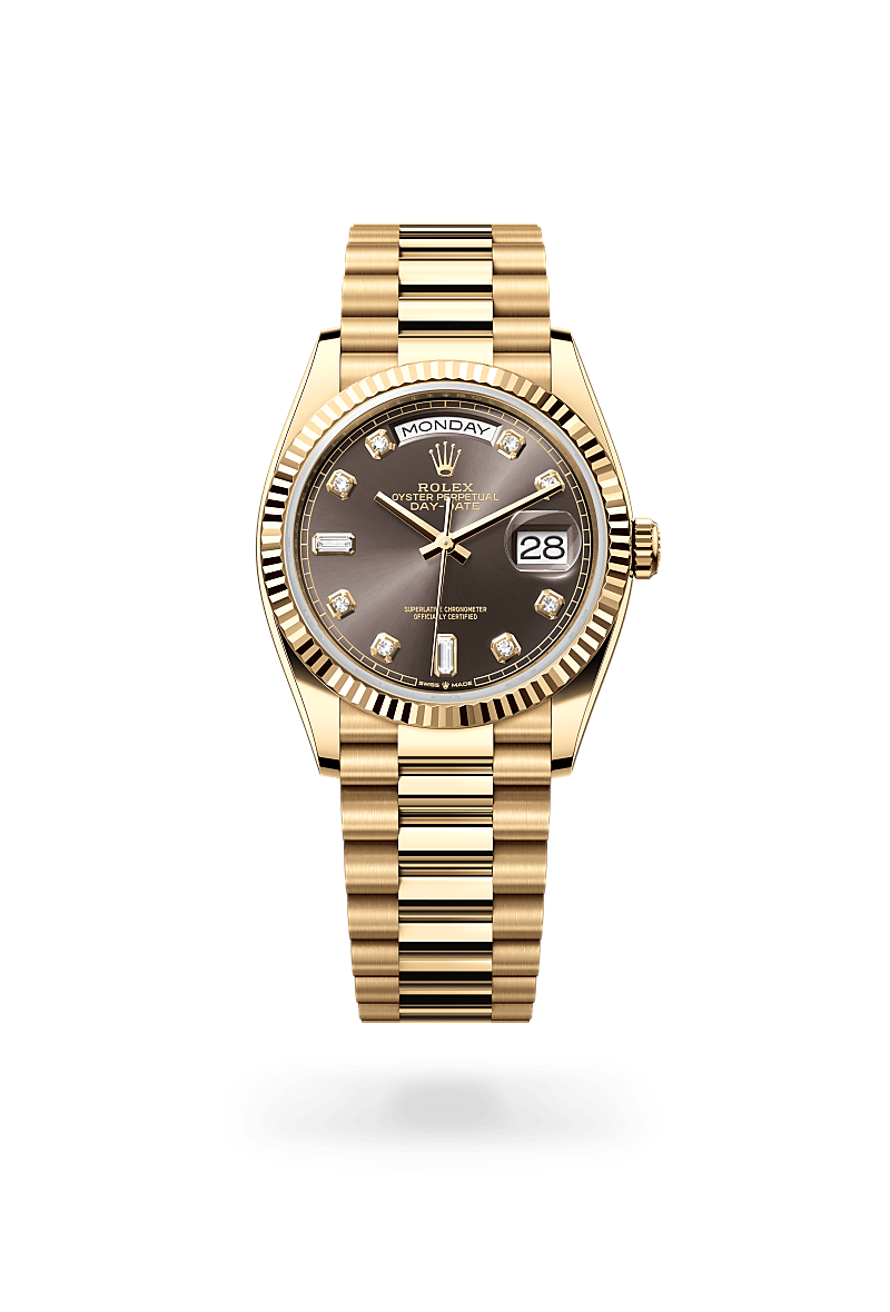 Rolex Day-Date 36 M128238-0022 Herrenuhr / Damenuhr - Oyster, 36 mm, Gelbgold