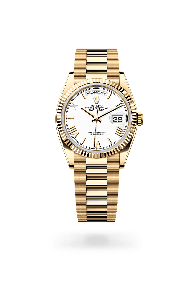 Rolex Day-Date 36 M128238-0113 Herrenuhr / Damenuhr - Oyster, 36 mm, Gelbgold