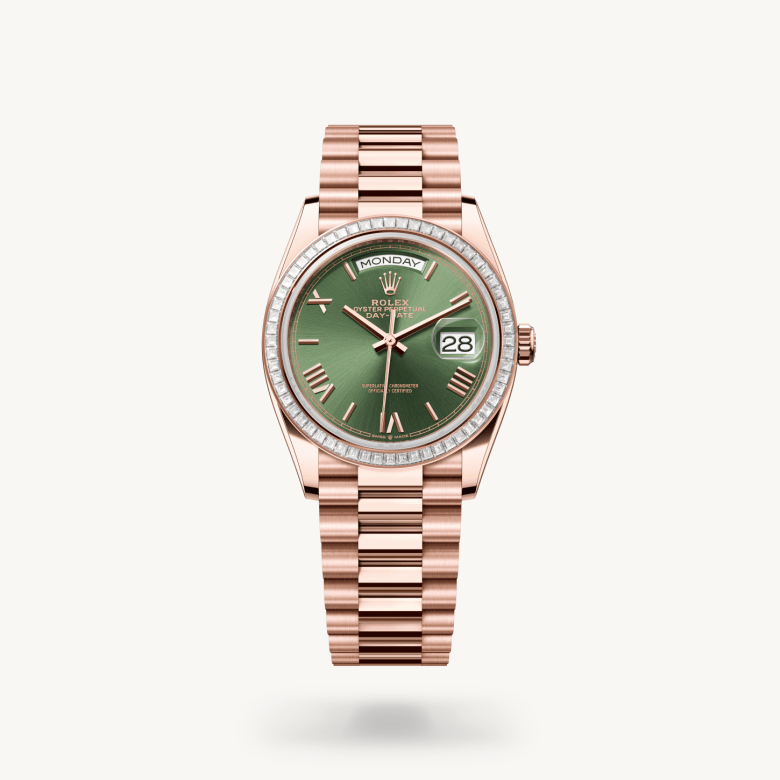 Rolex Day-Date 36 128395TBR Herrenuhr Bild 1