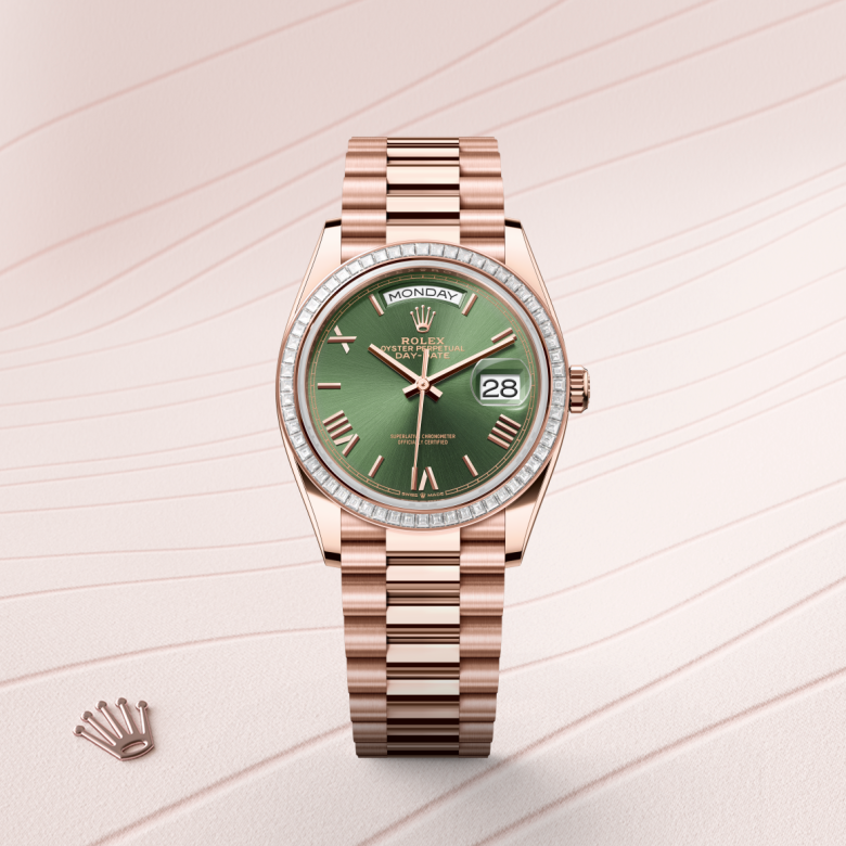 Rolex Day-Date 36 128395TBR Herrenuhr Bild 2