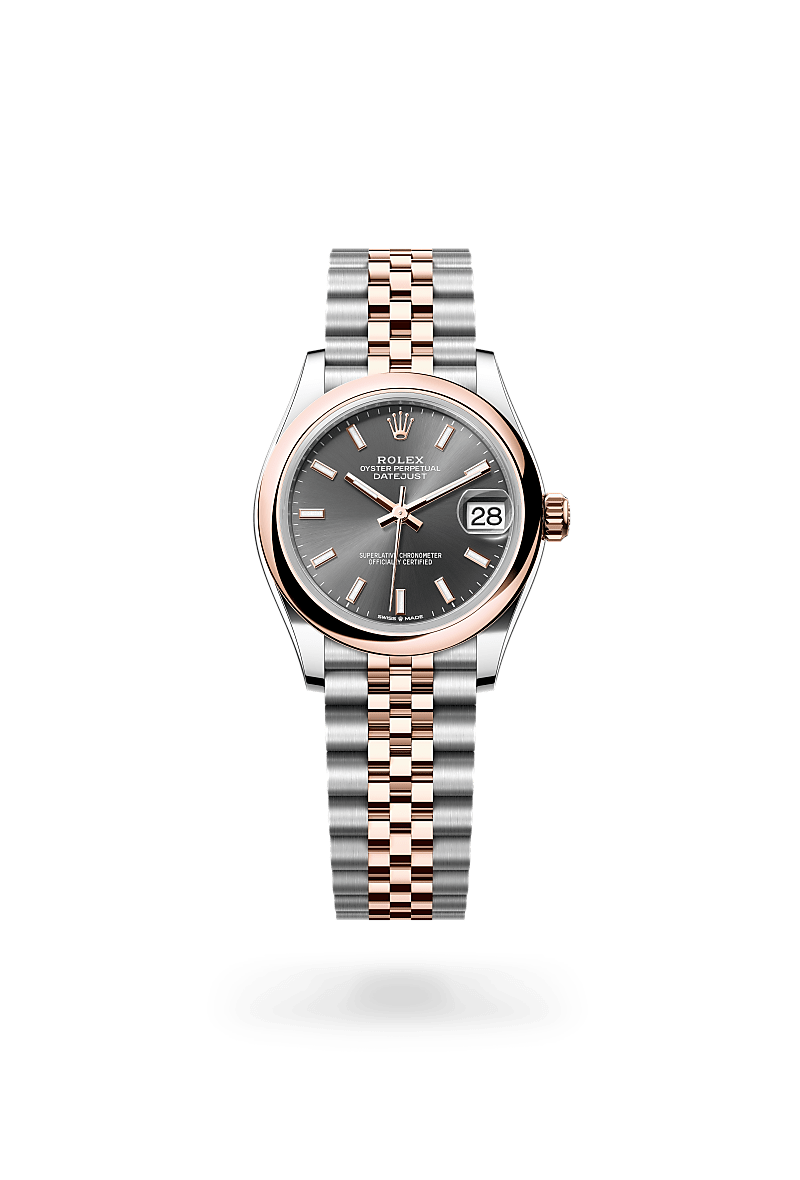 Rolex Datejust 31 Herrenuhr (M278241-0018) Oyster, 31 mm, Edelstahl Oystersteel und Everose-Gold
