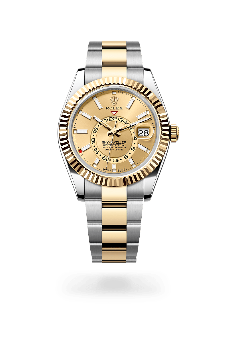 Rolex Sky-Dweller M336933-0001 Herrenuhr - Oyster, 42 mm, Edelstahl Oystersteel und Gelbgold