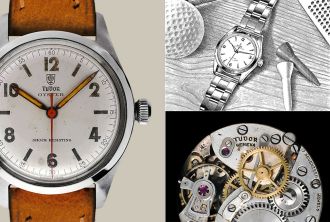TUDOR brand mosaic